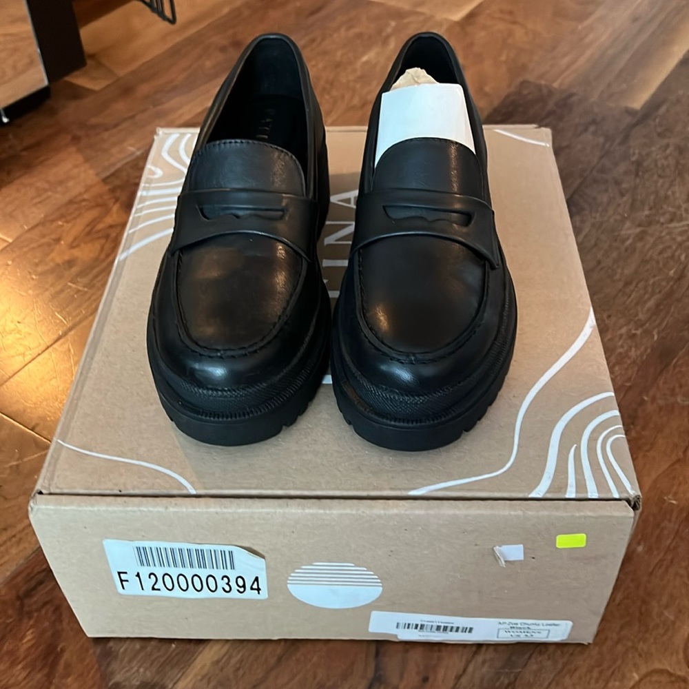 Size 5.5 Portland Leather AP Zoe Chunky Loafer - BRAND NEW IN BOX